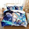 Luxury New 3D Print Anime Honkai Star Rail Bedding Set Duvet Cover Bed Set Quilt Cover Pillowcase Queen Adult Bedding Set