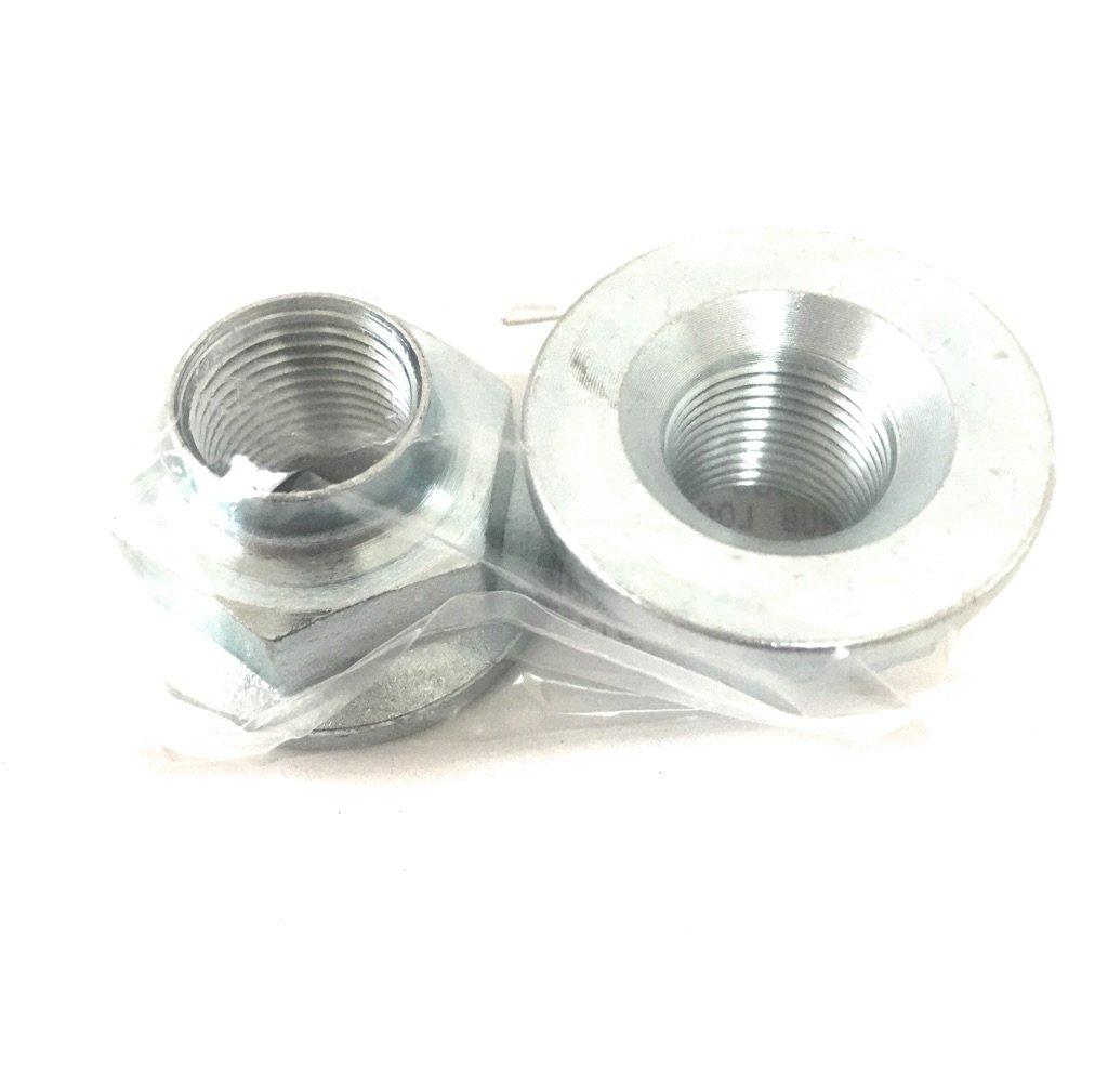 

[Ono Rubber Industry] Комплект из 2 стопорных гаек задней ступицы для 2WD Suzuki [Wagon R/MR Wagon/Alto/Lapin/Kei/Palet] 09159-18017/09159-18026 [RN-1001] серебряный