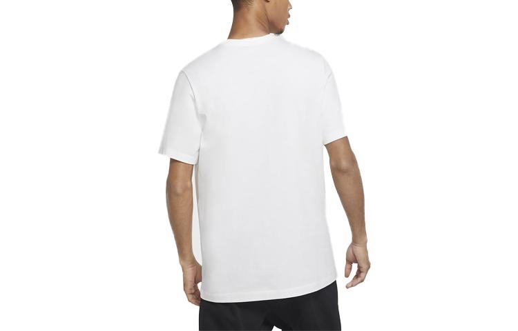 Nike T Shirts Men's White Crew Neck Moderate DA8866-100