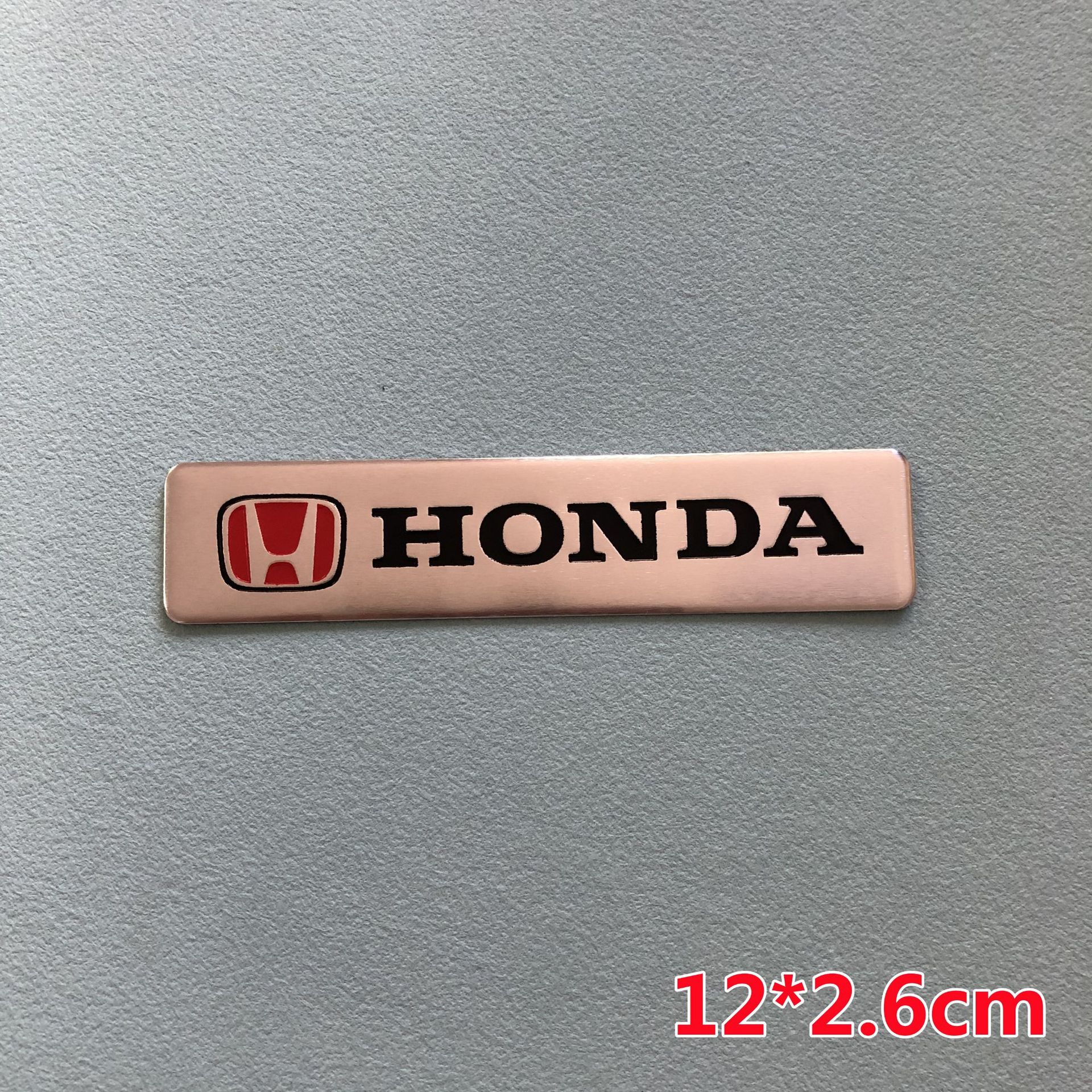 

Aluminum Car Body Fender Trunk Decal Badge for Honda Civic FIT Accord CRV CRZ CRX HRV Odyssey City B-Series D-Series H-Series Rs
