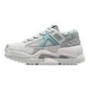 Li Ning CF Peace Cushioning Rebound Low Top Casual Shoes Women's Snow Gray AGLR168-3
