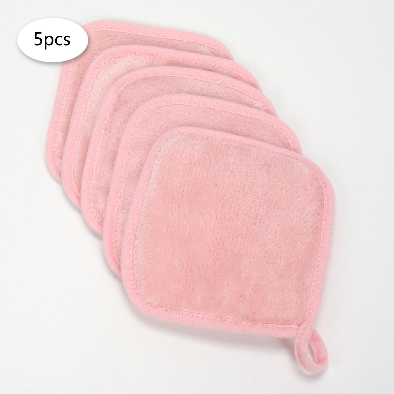 5/10/20 Stuks Microvezel Gezichtsdoekjes Herbruikbare Make-up Remover Doek Make-up Handdoeken Gezicht Diepe Reinigingspads Huidverzorging Schoonheidsgereedschap