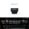 Dashboard AC Button Air Conditioning Venlitation Temperature Control Cap Repair Kit For BMW X3 F25 2014-2017 X4 F26 2013-2018