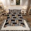 Homewish Cheetah Cow Print Duvet Cover SetModern Fashion Bedding SetTeens Kids Adult Bed Set
