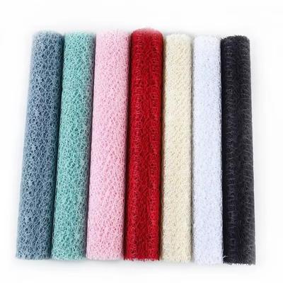DIY Handmade Flower Wrapping Paper Jacquard Mesh Floral Gift Packaging  Florist Wrap Supplies