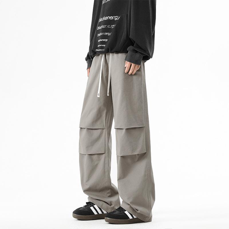 

Мужские прямые свободные брюки весна-осень-лето новые американские повседневные брюки мужские уличные широкие рабочие брюки 4XL