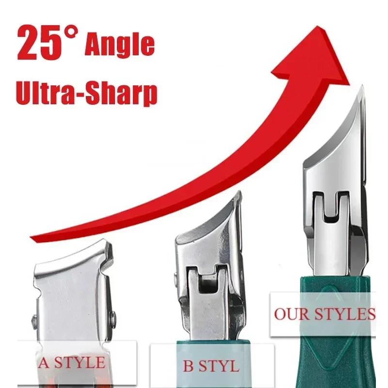 1PCS Toenail Clipper For Ingrown Or Thick Toenails Toenails Trimmer Toenail Nipper With Stainless Steel Ultra