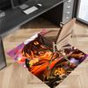 Juice WRLD1 Printed Absorbent Washable Carpet, Non-Slip Bathroom Mats, Kitchen Rugs, Yoga Mat,Living Room Entrance, Camping Picnic Rugs