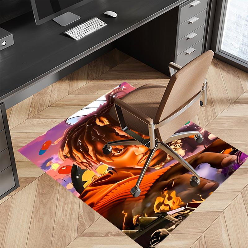 Juice WRLD1 Printed Absorbent Washable Carpet, Non-Slip Bathroom Mats, Kitchen Rugs, Yoga Mat,Living Room Entrance, Camping Picnic Rugs