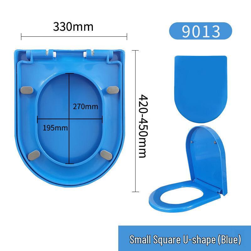 Soft-Close Quick Release U-Shape Toilet Seat