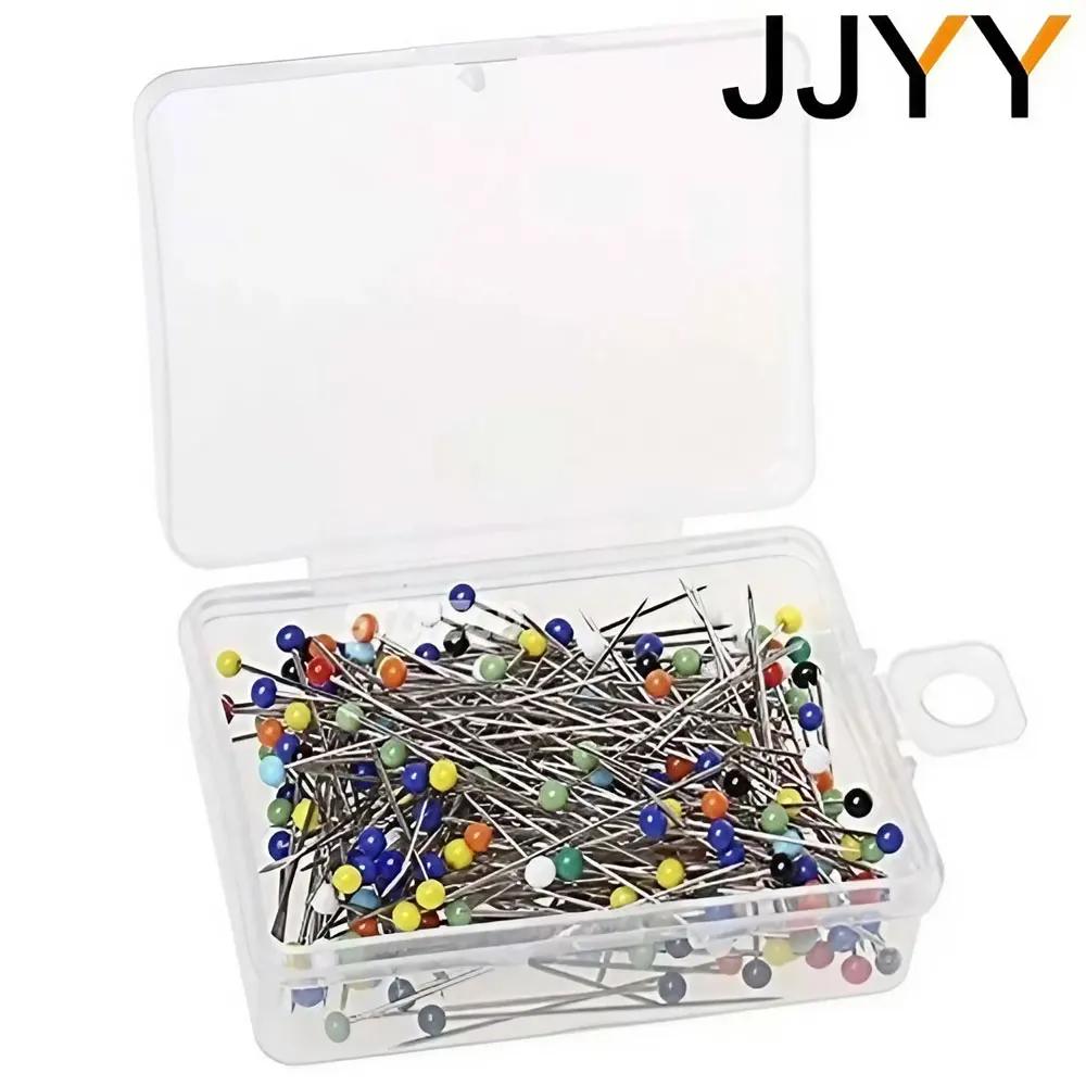 100PCS Round Pearl Head Straight Pins for Jewelry Making Dress Sewing DIY Craft Decoration