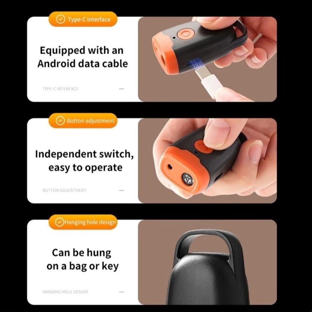 Handheld Anti Barking Device LED Light Bark Deterrent Device Dog Training Tool Outdoor Use