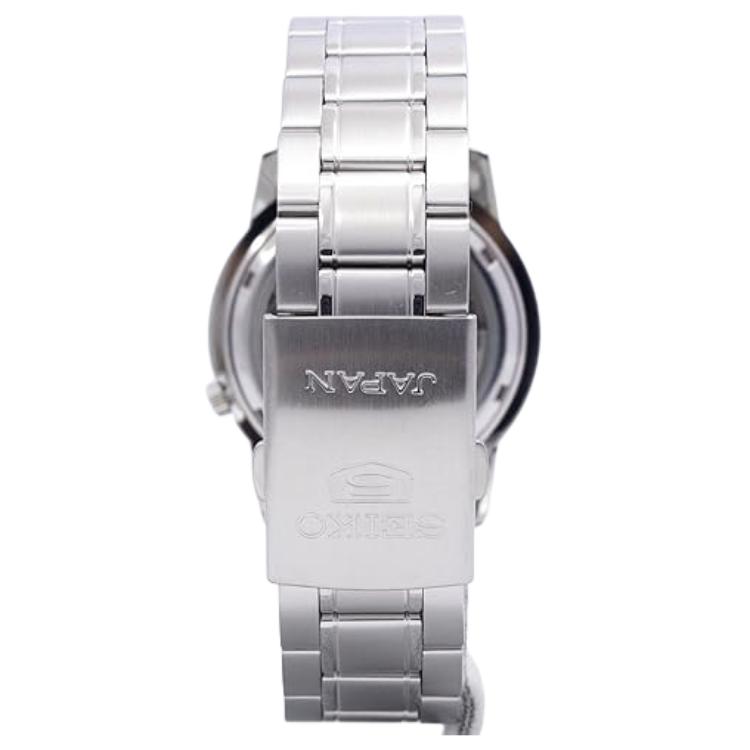 Seiko 30M Waterproof Automatic Mechanical Movement Watch 38Mm Men Watches Silver SNKE49J1