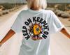Keep on Keepin on T-shirt, Comfort Colors T-shirt,' Sun Tee, Cute Sun Tee, Keep Going Tee, Vintage Inspired Cotton T-shirt, Unisex Tee,