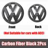 W129For Volkswagen VW Golf 4 MK4 Golf 5 MK5 Car Front Radiator Grille Logo Decoration Cover Rear Trunk Lid Badge Sticker Accessories