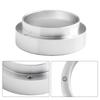 Coffee Dosing Ring Basket Portafilter Silver Black Color