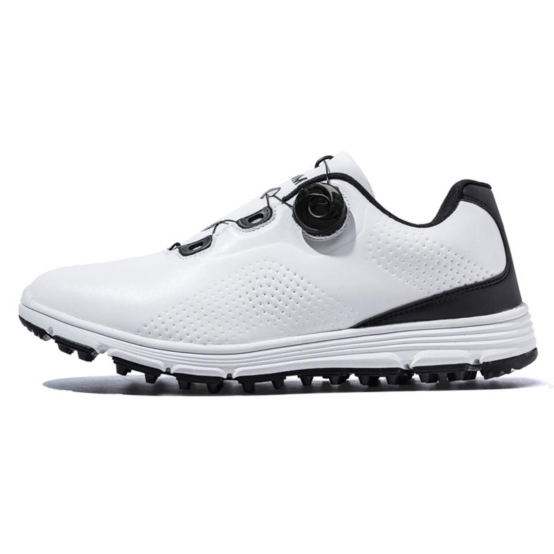 Genuine Leather Men Golf Shoes Lxury Golf Shoes Breathable Walking Shoes for Golfers Anti Slip Sport Sneakers Size 39-45