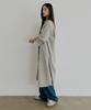 Artid Scarf Check Shirt Dress_Ivory