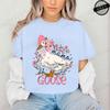 Mama Goose Cute T-Shirts for Women,Grateful for Being Mom Tee Tops,Strong and Bless Mom Women's Shirt Clothes,Gift for Mother