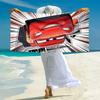 Lightning McQueen Beach Towel Outdoor Camping Beach Towel for Vacation Swim Outdoor Pool Absorbent Bath Towel