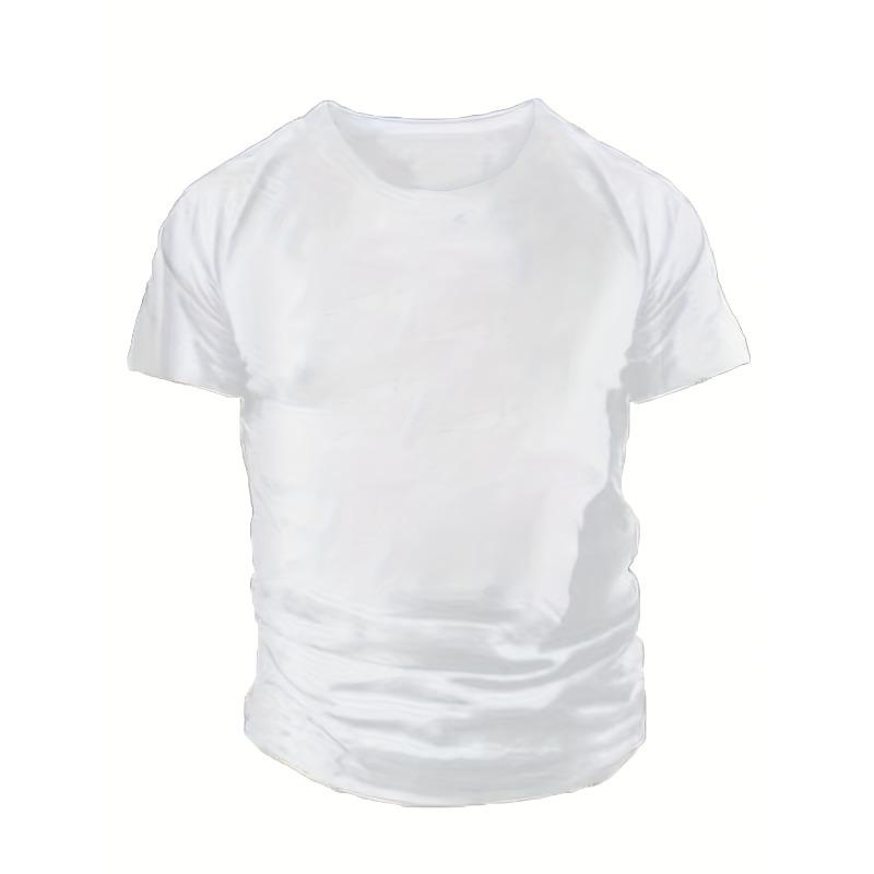 European sizes Plus Size Men's T-Shirt Hammer Skull
