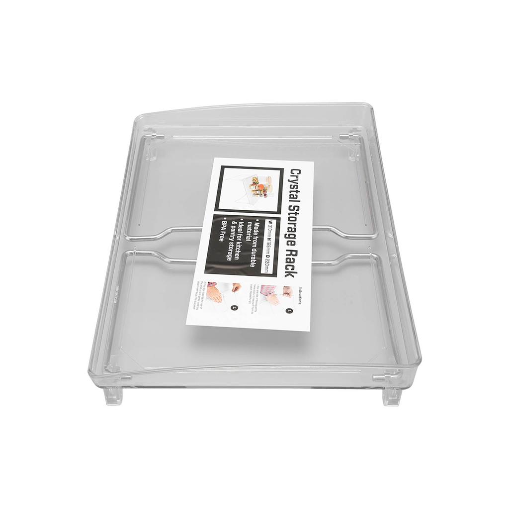 Desk Organizer Rack Stainless Steel Foldable Multifunctional Desktop Storage Shelf for Home