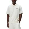 Kith Interlock Graham Polo Silk Men Tops Cream KHM034907-116