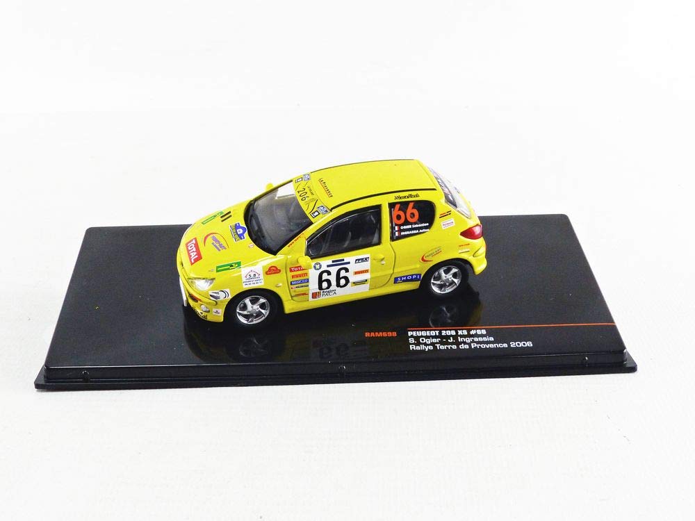 

IXO масштаб 1/43 Peugeot 206 XS 2006 Ралли Терр де Прованс #66 S. Ожье/Ж. Ингрессия