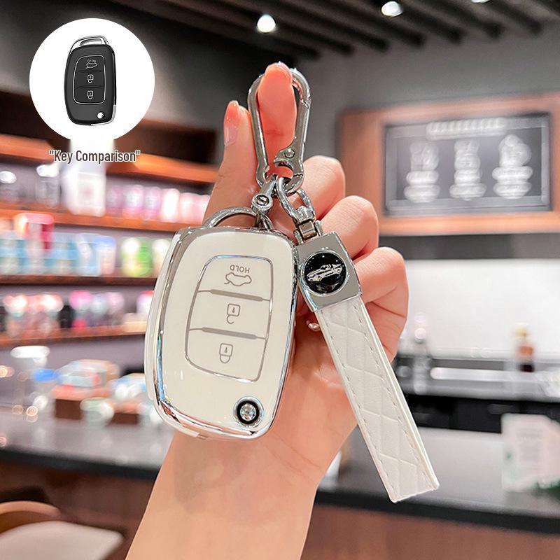 Hyundai Schlüsselhülle für ix35, Langdong, Lingdong, Mingtu, Elantra, ix25, Reina, Santa Fe, Fiesta