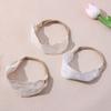 1Pc Fashion Daily White Lace Bow Baby Headband Soft Handmade Elastic Hair Band For Children'S Headwraps Kids Hair Accessories