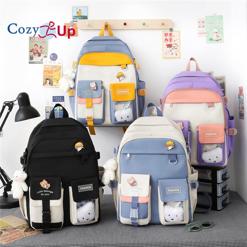 Комбинированный рюкзак для студентов колледжа — фото 4