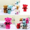 Adorable Teddy Bear Plush Toy Keychain Soft Stuffed Animal Doll Cute Gift