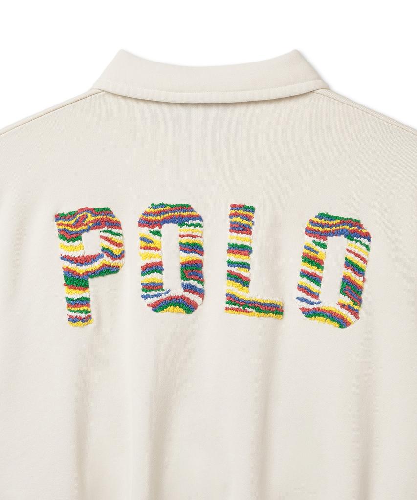 POLO RALPH LAUREN W Logo French Terry Pullover - Natural