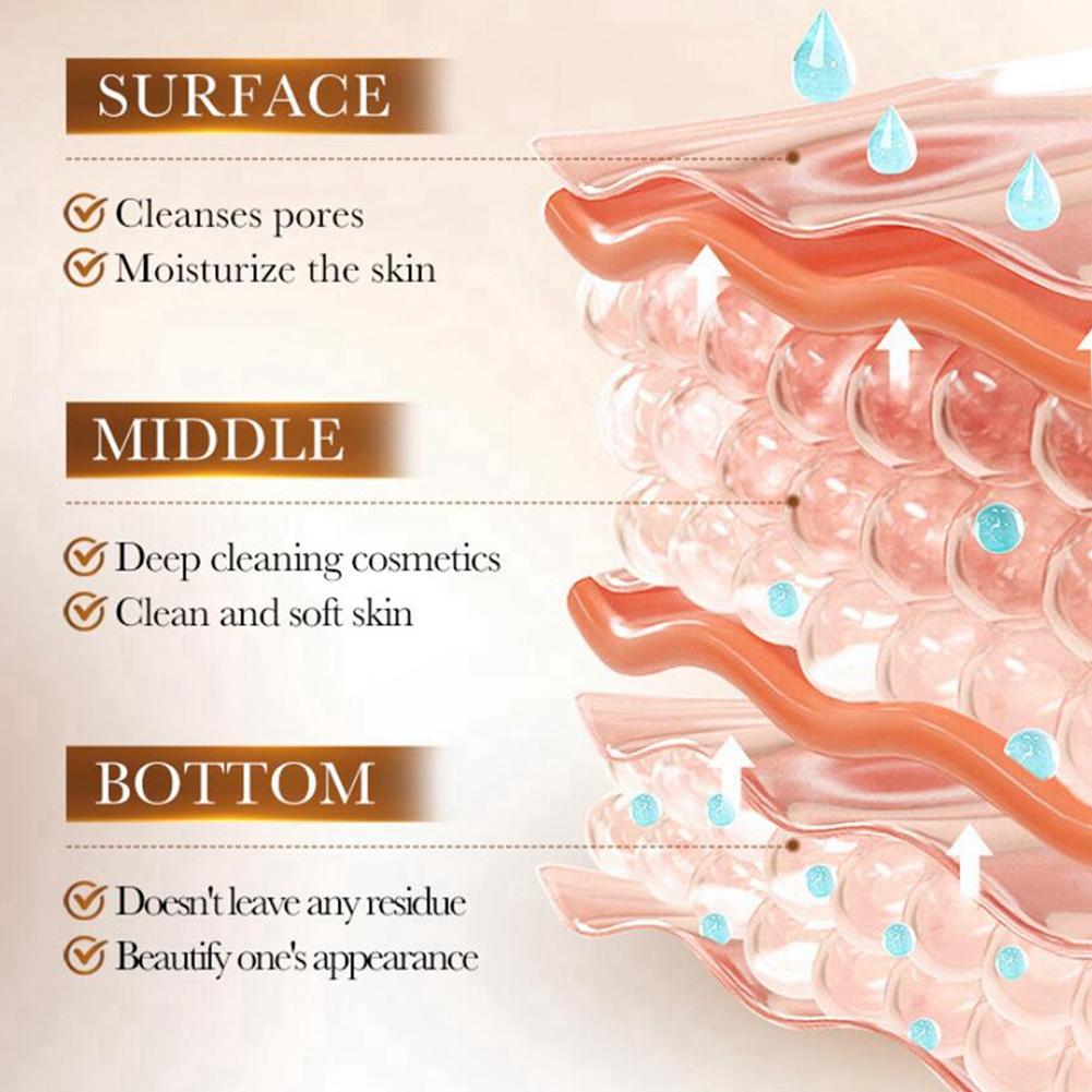 Rice Raw Pulp Makeup Remover Gentle Refreshing Deep Cleansing & Hydrating Moisturizer