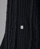 Teulimingbeodeu Wool Damage Tassel Knit Set-Up Pullover [ Black ]
