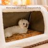 Dog house A small-sized pet house that can be easily washed provides warmth in winter closed-type house all seasons for sleeping