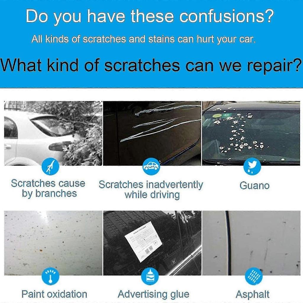 2pcs Nano Sparkle Cloth. Nano Sparkle Cloth For Car Scratches. Multi-purpose Car Scratch Removal Cloth. Nano Magic - chuan