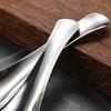 Soup Spoons Stainless Steel Dinner Spoons Heavy Duty Thick Short Handle Table Spoons for Soup Cereals Bouillon Dessert
