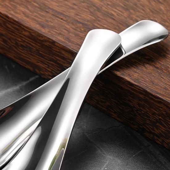 Soup Spoons Stainless Steel Dinner Spoons Heavy Duty Thick Short Handle Table Spoons for Soup Cereals Bouillon Dessert