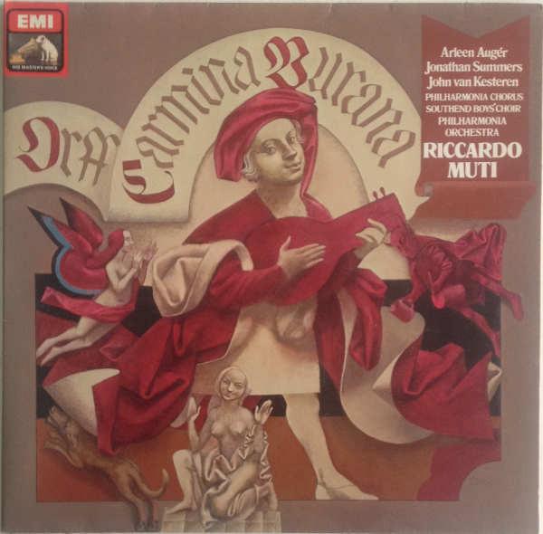 

LP Record CARL ORFF RICCARDO MUTI ARLEEN Carmina Burana 7471001 His Masters Vo 1980 Europe Classical Used