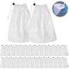 Lot of 30 Nylon Filter Bags for Pool Leaf Cleaning - 20 X 1 X 31 Cm