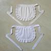 Women Apron Ruffled Maid Apron Waist Apron Breathable Kitchen Baking Cooking Apron Ruffled Waist Apron Servant Apron