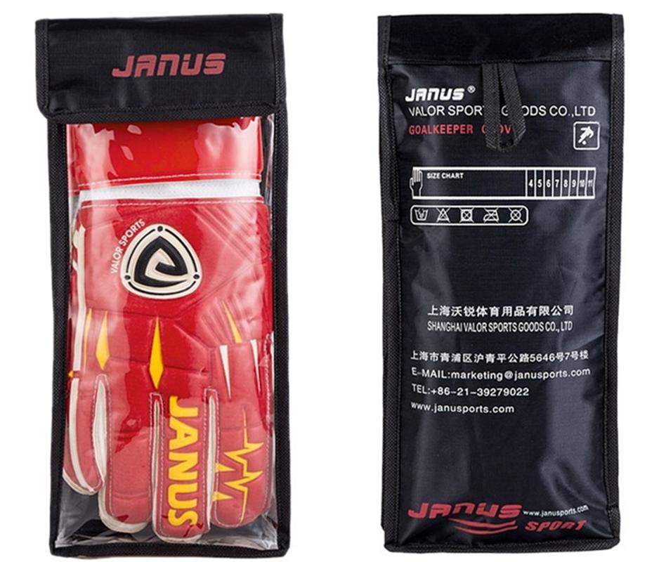 2023 New Men Professional Soccer Football Goalkeeper Gloves Thicken Latex Goalie Strong Finger Save Guard Removable Protection