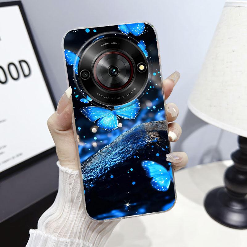 For ZTE Blade A75 5G A 75 5G Case Clear Protect Cover For ZTE Nubia Focus 5G Clear Soft Silicone Phone Case Marble Print Pattern
