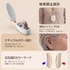 [Unovas] Ear-Hooked Hearing Amplifier, 2026 Model with Digital Chip and Stepless Volume Control, 360° Omnidirectional Sound Collection, 35x Amplificat
