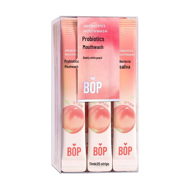

Bop Probiotic Disposable Mouthwash Strips