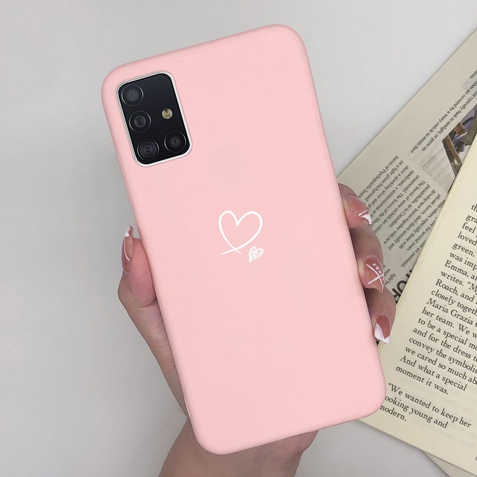 For Samsung Galaxy A51 Case Cover Soft Silicone TPU Bumper Phone Case for Samsung A31 A71 A515 A515F A 71 51 31 Coque Funda Capa