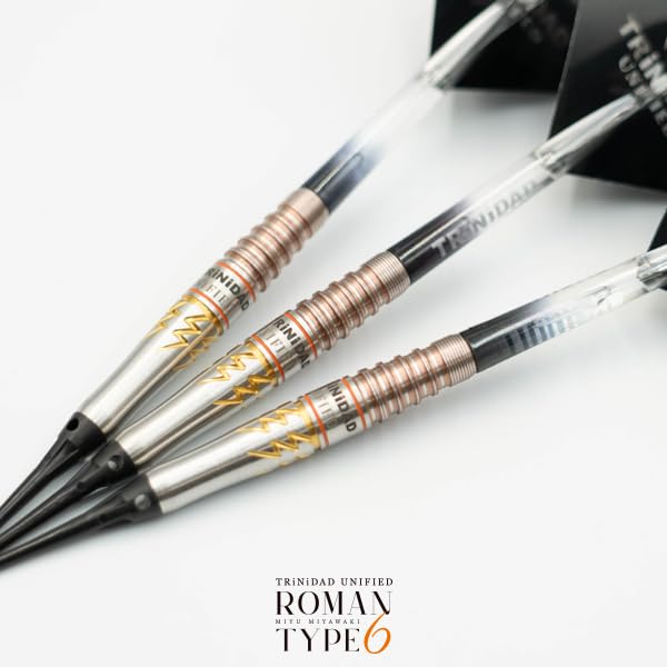 Trinidad Roman Type 6 Darts Barrel 2BA 20.5g Miyawaki Miyu Signature Torpedo Shape Professional