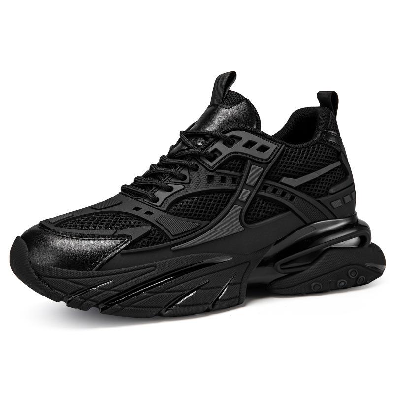 Men Mesh Elevator Shoes Height Increase Sneakers Shoes for 8/10CM Sports Casual Shoes Invisible Inner Heightening Shoes for Men