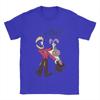 The Amazing Digital Circus Men T Shirts Pomni Ragatha Caine Vintage Tee Shirt Short Sleeve T-Shirt Cotton Printed Clothing